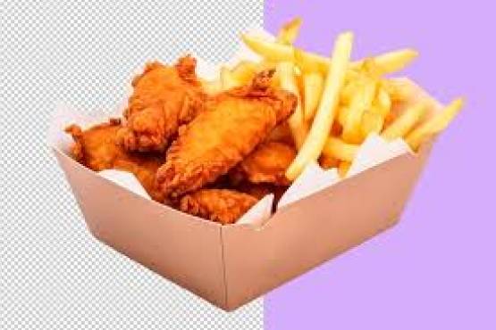  Strips Meal  5 PCS CHICKEN STRIPS + FRIES + BUN